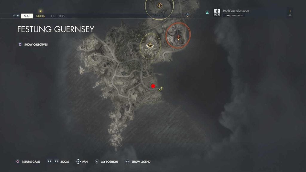  No Need to Worry Festung Guernsey map Sniper Elite 5 2022 | camzillasmomcom