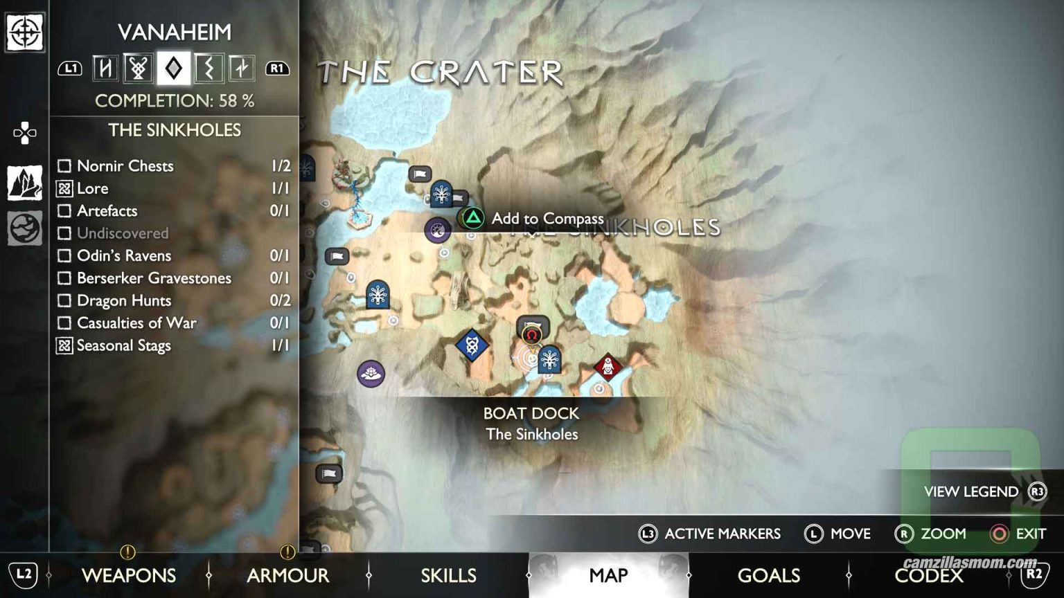Dragon-Hunt-1-The-Burning-Skies-map-The-Sinkholes-Vanaheim-Gods-of-War ...