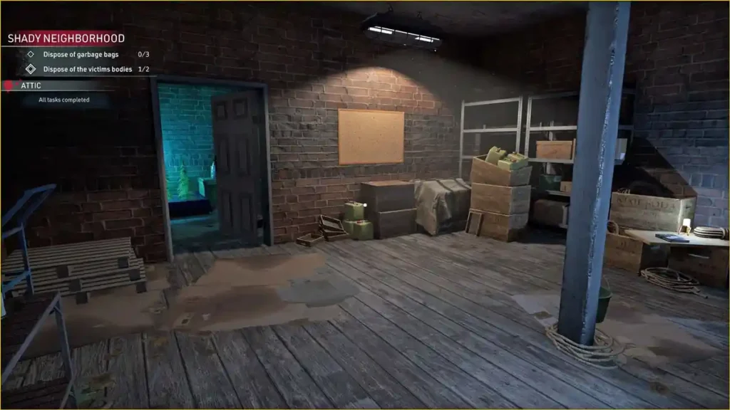  13 Attic 1 Clean Bad Call Mission Crime Scene Cleaner 2024 | camzillasmomcom
