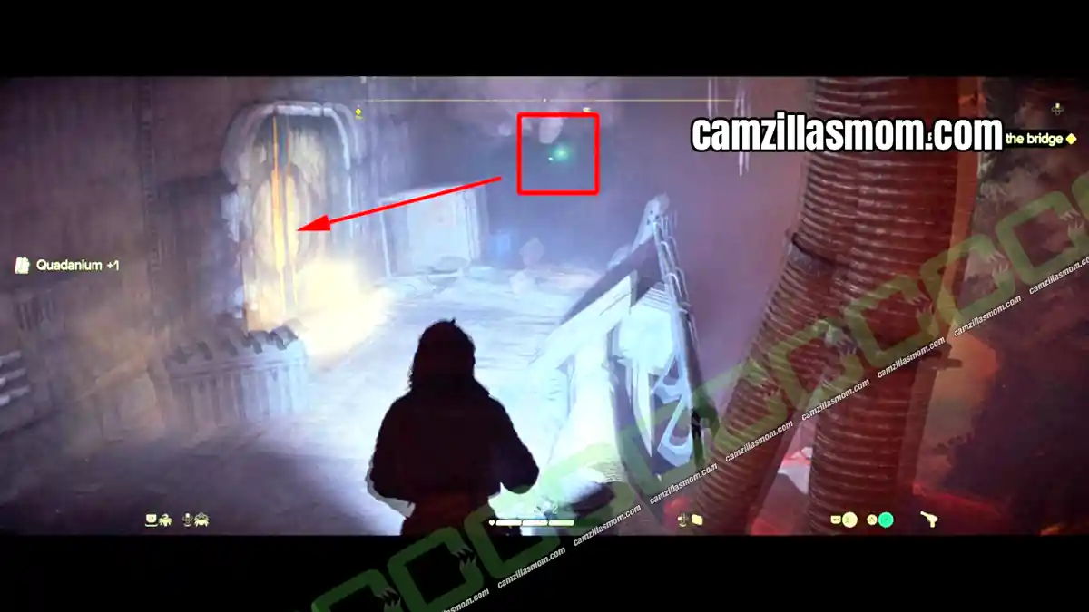 16-door-energy-core-the-wreck-quest-star-wars-outlaws Energy core above the door to shoot with the Ion Blaster inside the wreck in Star Wars Outlaws