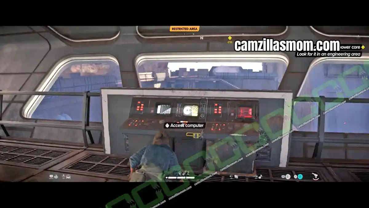 6-computer-access-the-wreck-quest-star-wars-outlaws Computer that disables the cameras and opens the security door at the Imperial Comm Station in Star Wars Outlaws