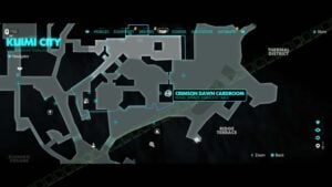 Crimson Dawn Cardroom - Kijimi City - map - Star Wars Outlaws 2024 camzillasmom.com