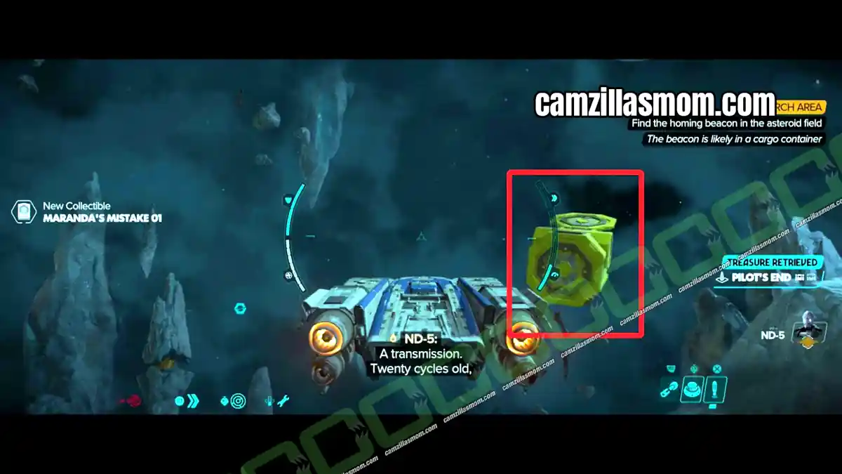 pilots-end-treasure-1-location-the-veteran-main-quest-star-wars-outlaws Transmission container at Pilots End in Kijimi Orbit for the Encrypted Messages intel in Star Wars Outlaws