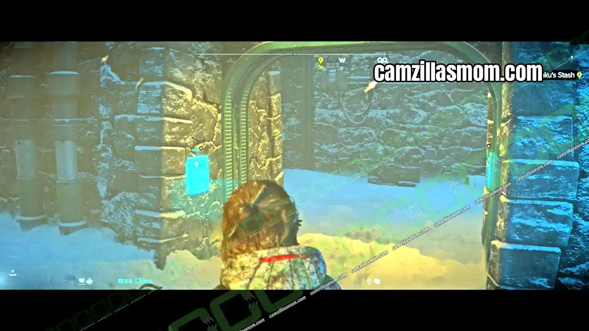 sakus-stash-gate-location-kijimi-city-treasures-star-wars-outlaws Saku Stash chest behind the passcode gate west of the Ashiga Clan District in Kijimi City
