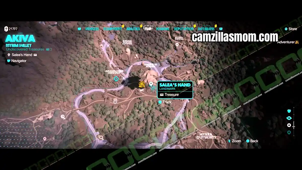 saleas-hand-map-myrra-valley-treasures-star-wars-outlaws Dumped Cargo treasure at Saleas Hand on the Myrra Valley map