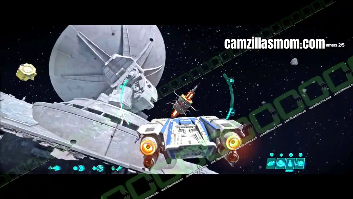 third-jammer-location-next-to-satellite-dish-the-veteran-main-quest-star-wars-outlaws Jammer next to the satellite dish at Trappers Field in Star Wars Outlaws