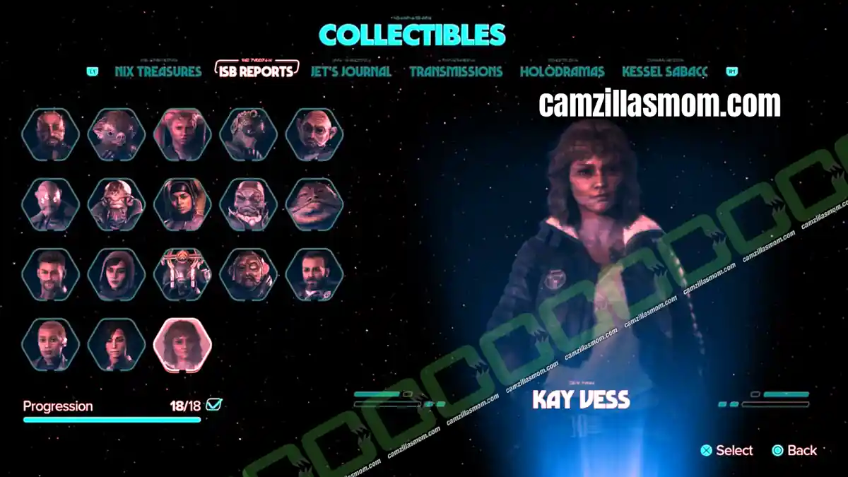 Star Wars Outlaws: All 18 ISB Report Locations in Menu Order