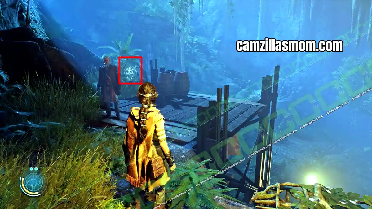 anomaly-12-scribings-location-suknasari-forest-chapter-3-unknown-9-awakening Anomaly 12 at one of the Gunner positions in the cave camp in Suknasari Forest Unknown 9 Awakening
