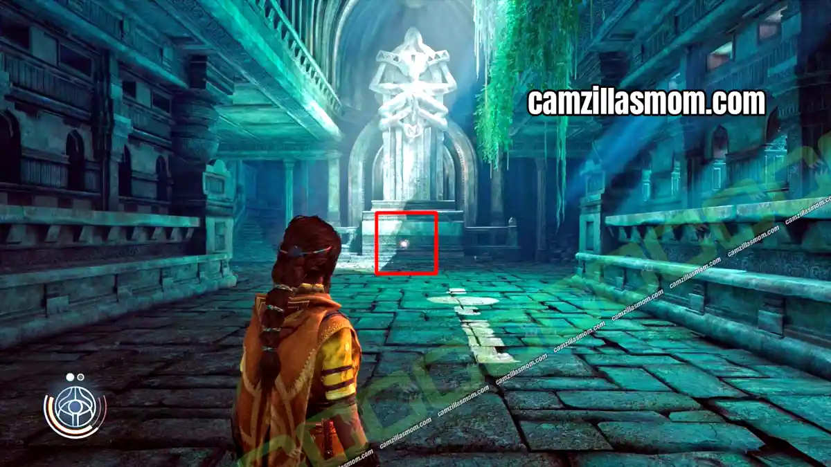 anomaly-28-location-chamatkari-mandir-chapter-5-unknown-9-awakening Anomaly 28 at the far end of the room behind the green gate in Chamatkari Mandir Unknown 9 Awakening