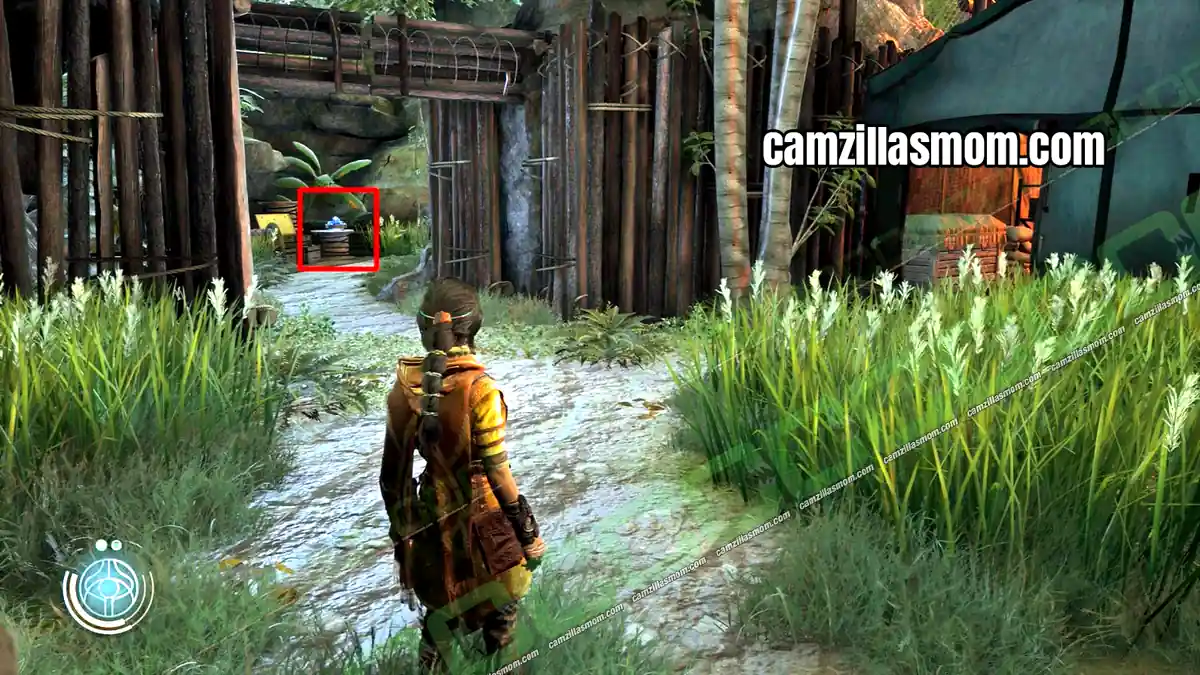 extractor-23-location-suknasari-forest-chapter-3-unknown-9-awakening Extractor 23 behind the barricade left of the tent in Suknasari Forest Unknown 9 Awakening