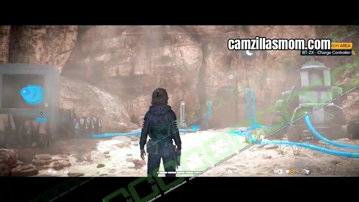 slicers-shelter-treasure-door-location-south-jundland-wastes-treasures-star-wars-outlaws Slicers Shelter door with the BT-2X Charge Controller chest