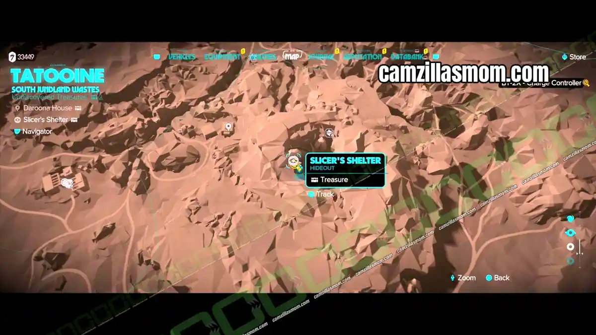 slicers-shelter-treasure-door-map-south-jundland-wastes-treasures-star-wars-outlaws Slicers Shelter treasure door on the South Jundland Wastes map