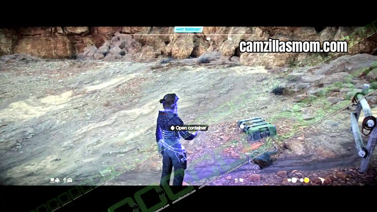 smuggler-cache-94-location-desert-valley-treasures-star-wars-outlaws Smuggler Cache 94 near the small Hutt camp on the mountainside