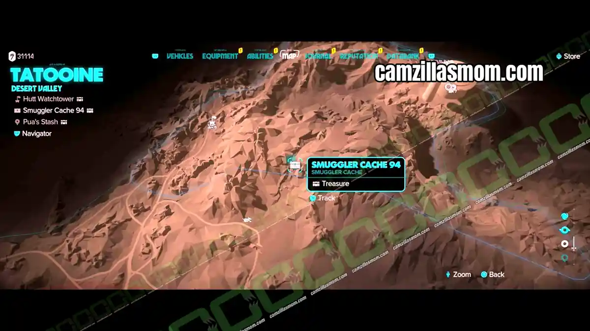 smuggler-cache-94-map-desert-valley-treasures-star-wars-outlaws Smuggler Cache 94 on the Desert Valley map in Star Wars Outlaws