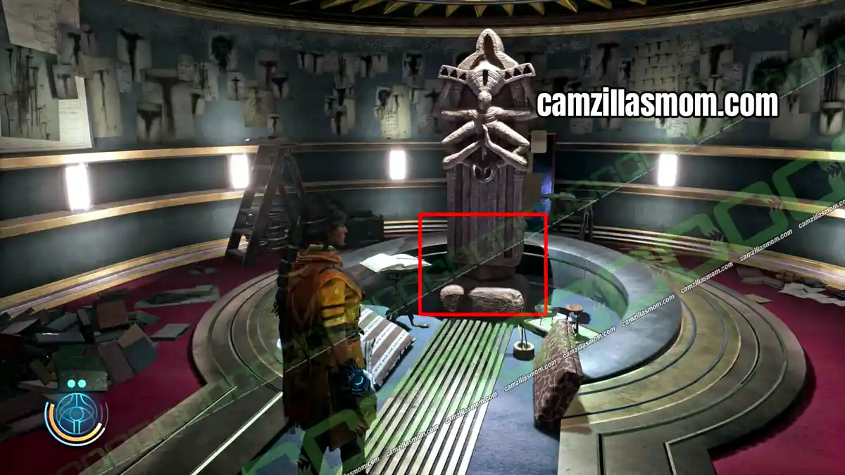 the-three-bodies-6-access-the-morning-star-3-chapter-8-unknown-9-awakening The Three Bodies 6 display behind the desk in The Morning Star III Unknown 9 Awakening