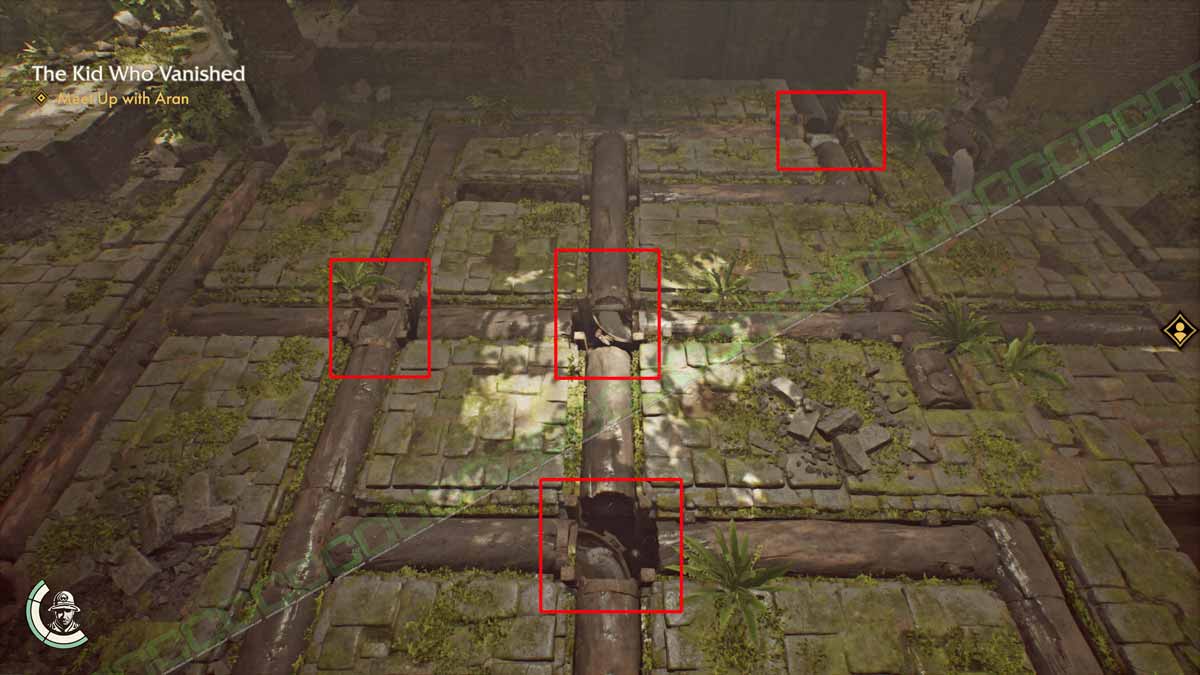  4 Segments Placing The Kid WHo Vanished - location - Sukhothai- Indiana Jones and the Great Circle 2024 camzillasmom.com