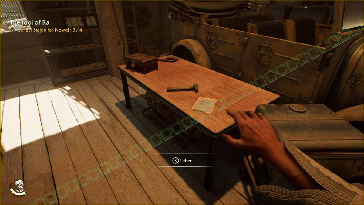  Code Letter - location - Gizeh - Indiana Jones and the Great Circle 2024 camzillasmom.com