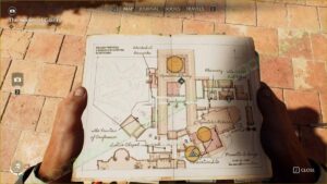 Sixth Inscription - map - Vatican City - Indiana Jones and the Great Circle 2024 camzillasmom.com