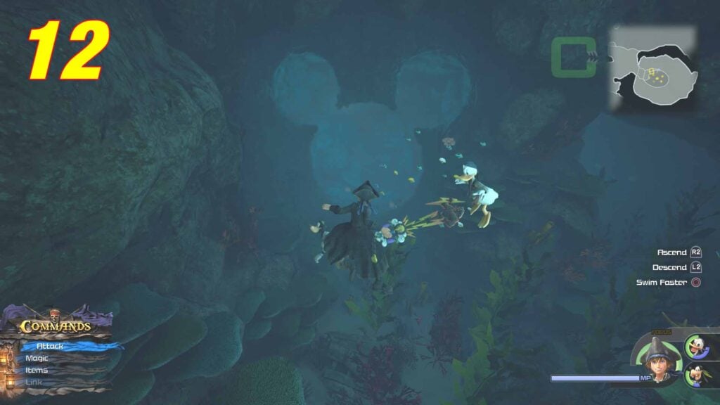  Lucky Emblem 12 location Sand Bar Island   The Caribbean   Kingdom Hearts 3 | camzillasmomcom