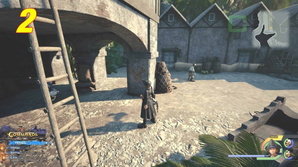  Lucky Emblem 2 location Port Royal  The Caribbean   High Seas   Kingdom Hearts 3 | camzillasmomcom