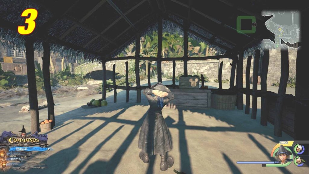  Lucky Emblem 3 location Port Royal   The Caribbean   Kingdom Hearts 3 | camzillasmomcom