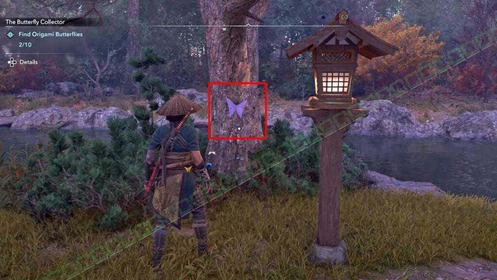  Origami 3   The Butterfly Collector   location   Izumi Settsu Region   Assassins Creed Shadows 2025 | camzillasmomcom