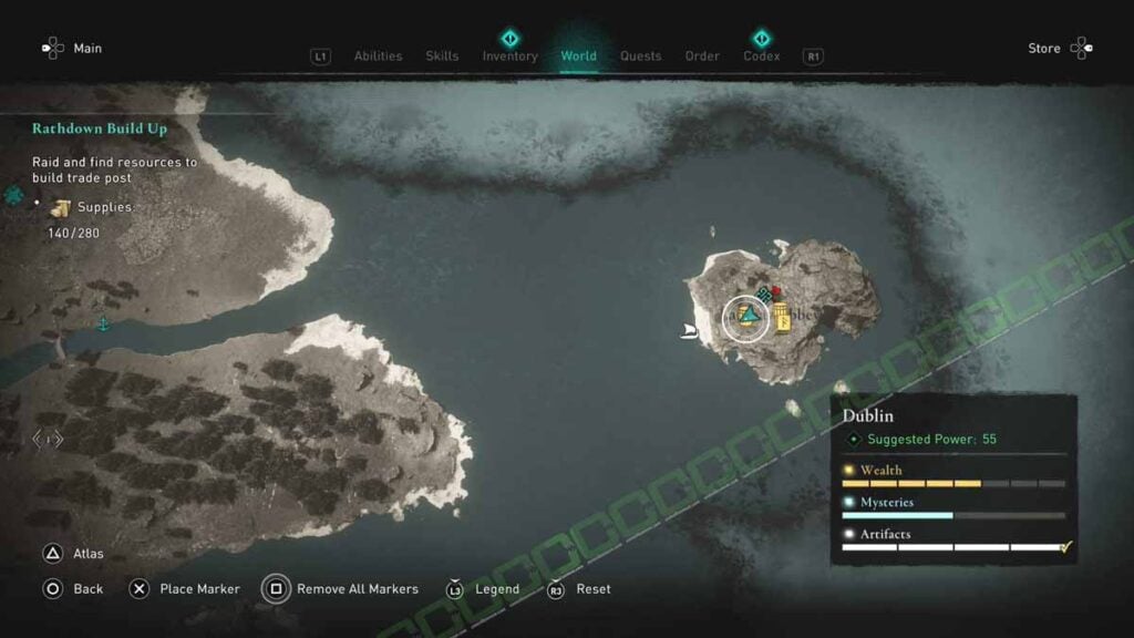  Wealth 3   Lambay Abbey   map   Dublin | camzillasmomcom