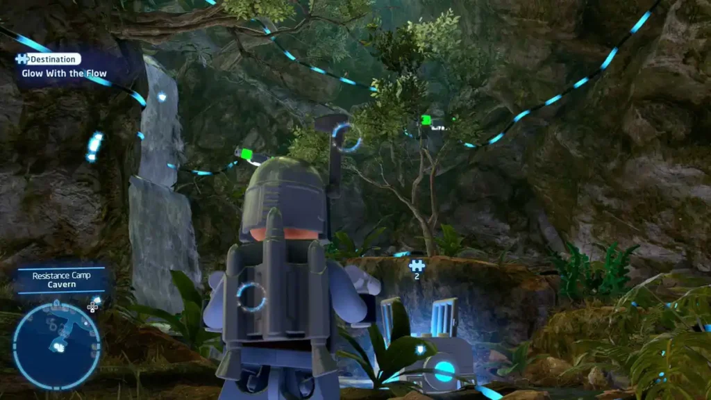  Ajan Kloss Glow with the Flow location LEGO Star Wars The Skywalker Saga 2022 | camzillasmomcom