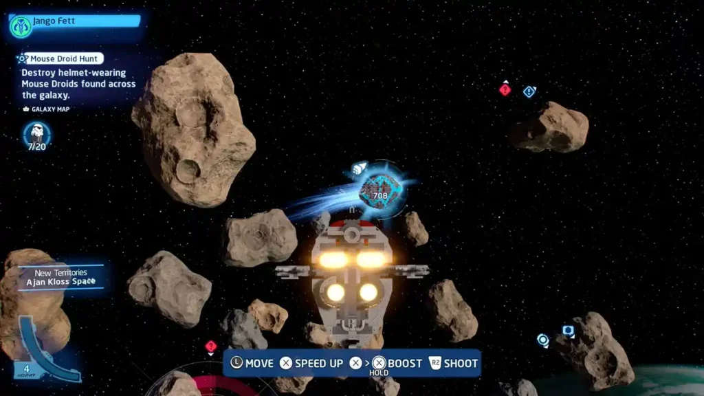  Ajan Kloss Kyber Brick Comet Jundland Wastes location LEGO Star Wars The Skywalker Saga 2022 | camzillasmomcom