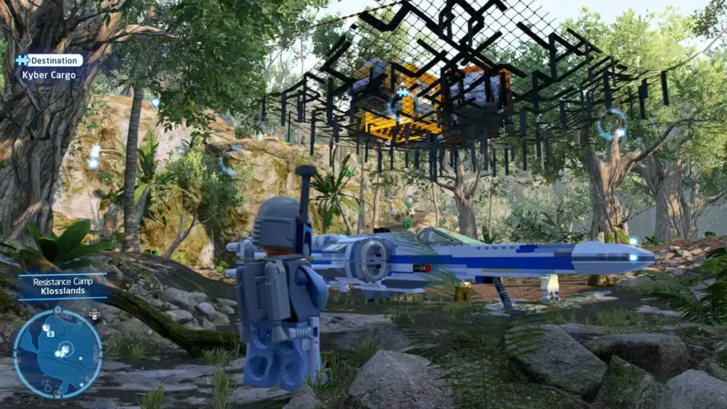  Ajan Kloss Kyber Cargo location LEGO Star Wars The Skywalker Saga 2022 | camzillasmomcom