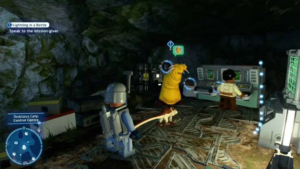  Ajan Kloss Lightning in a Bottle location LEGO Star Wars The Skywalker Saga 2022 | camzillasmomcom