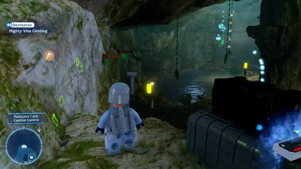  Ajan Kloss Mighty Vine Climbing location LEGO Star Wars The Skywalker Saga 2022 | camzillasmomcom