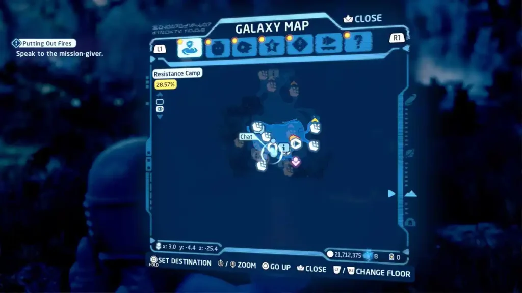  Ajan Kloss Putting out Fires map LEGO Star Wars The Skywalker Saga 2022 | camzillasmomcom