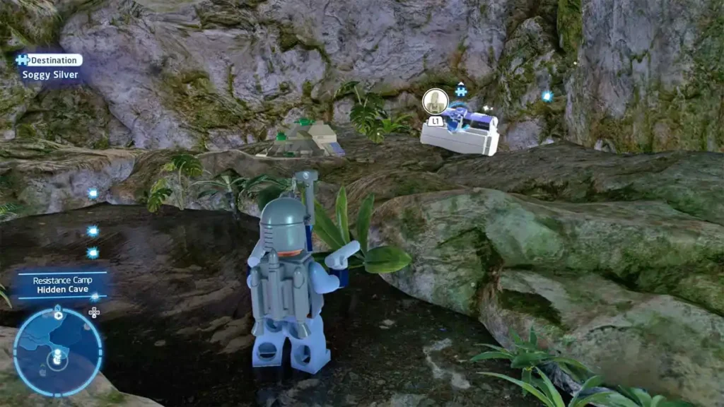  Ajan Kloss Soggy Silver location LEGO Star Wars The Skywalker Saga 2022 | camzillasmomcom