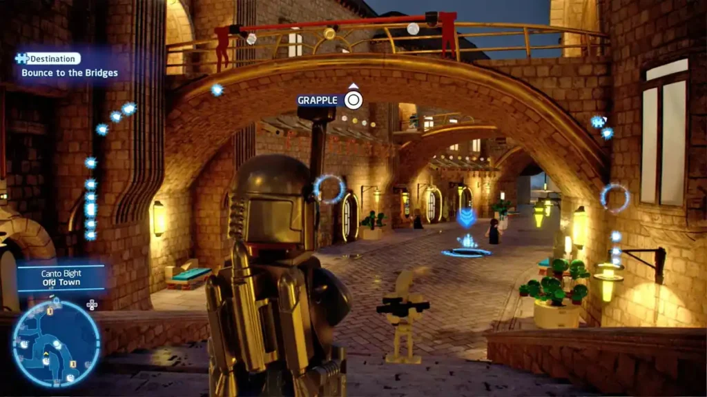  Cantonica Bounce to the Bridges Canto Bight map LEGO Star Wars The Skywalker Saga 2022 | camzillasmomcom