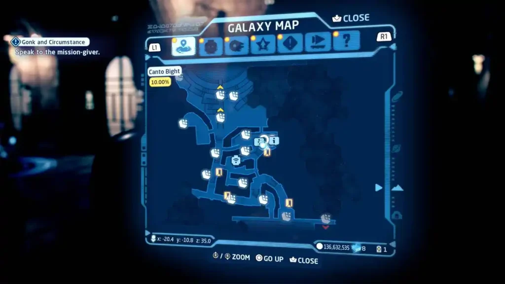  Cantonica Gonk and Circumstance Canto Bight map LEGO Star Wars The Skywalker Saga 2022 | camzillasmomcom