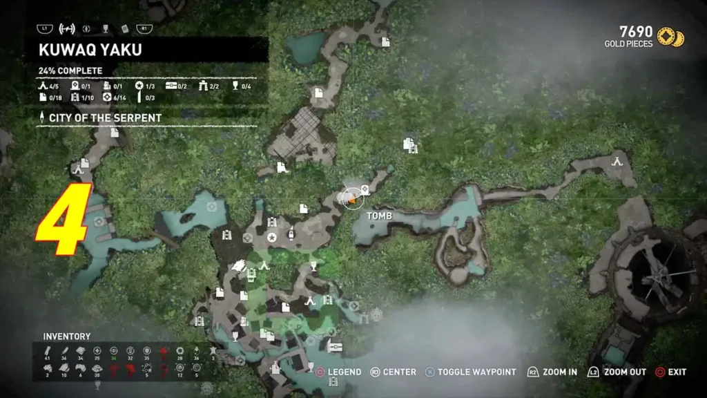  Challenge 2 Hanging Totem 4  map Kuwaq Yaku Shadow of the Tomb Raider | camzillasmomcom