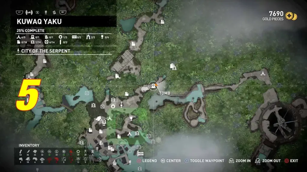 Challenge 2 Hanging Totem 5  map Kuwaq Yaku Shadow of the Tomb Raider | camzillasmomcom