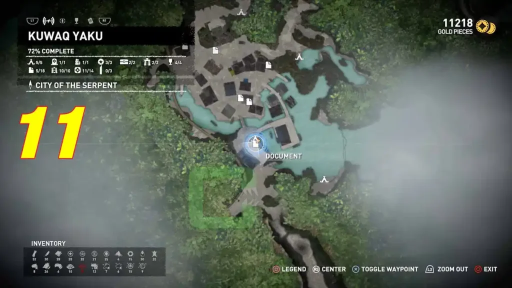  Document 11   map   Kuwaq Yaku   Shadow of the Tomb Raider | camzillasmomcom