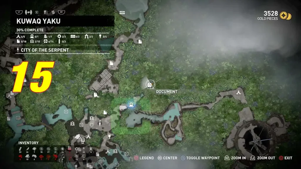  Document 15   Map   Kuwaq Yaku   Shadow of the Tomb Raider | camzillasmomcom