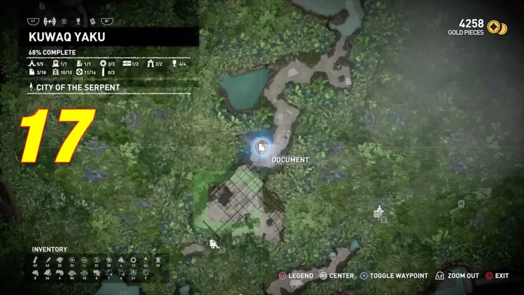  Document 17   Map   Kuwaq Yaku   Shadow of the Tomb Raider | camzillasmomcom