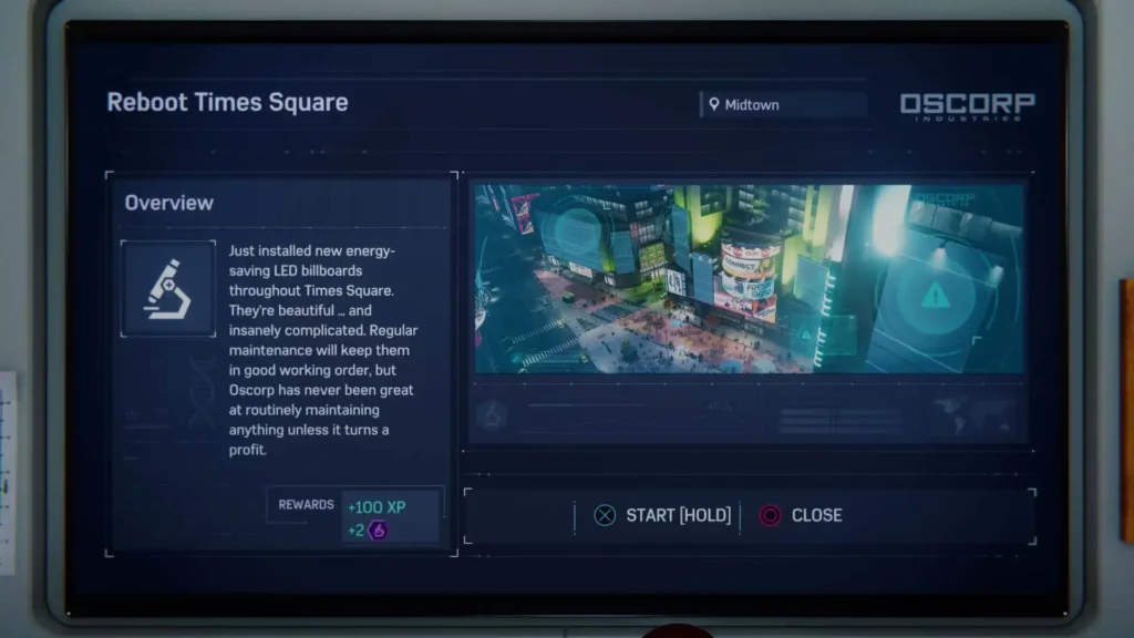 Reboot Times Square   Research Station   mission   Marvel s Spider Man 2018 | camzillasmomcom
