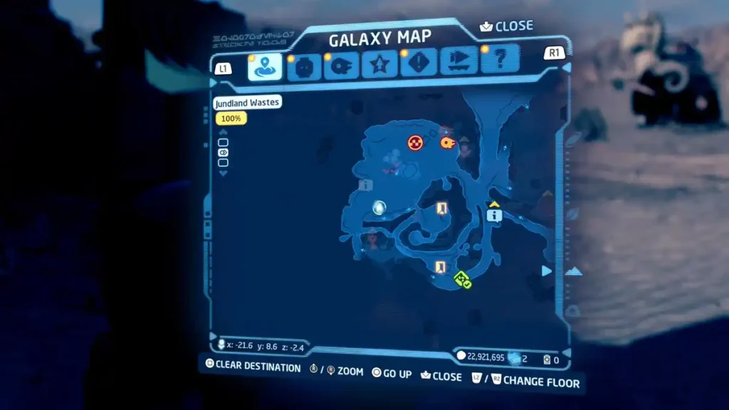  Tatooine Dont be afraid of the dark eye Jundland Wastes map LEGO Star Wars The Skywalker Saga 2022 | camzillasmomcom