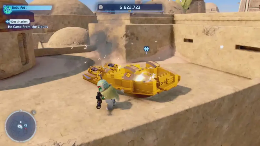  Tatooine Mos Eisley He Came from the Clouds location LEGO Star Wars The Skywalker Saga 2022 | camzillasmomcom
