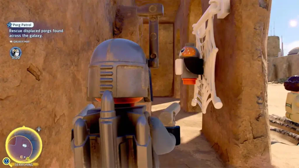  Tatooine Porg Patrol Mos Eisley location LEGO Star Wars The Skywalker Saga 2022 | camzillasmomcom