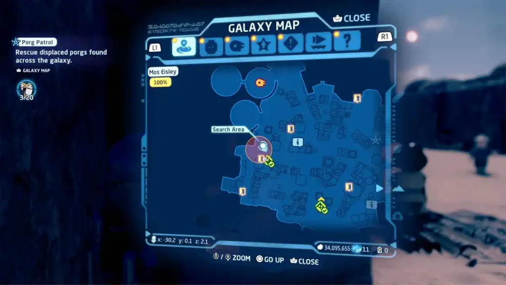  Tatooine Porg Patrol Mos Eisley map LEGO Star Wars The Skywalker Saga 2022 | camzillasmomcom
