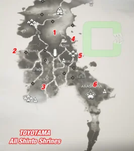 All-Shinto-Shrines---map---Toyotama---Ghost-of-Tsushima camzillasmom.com