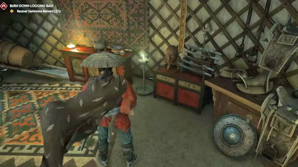  Egyptian Mask   Mongol Artefacts   location   Ghost of Tsushima | camzillasmomcom