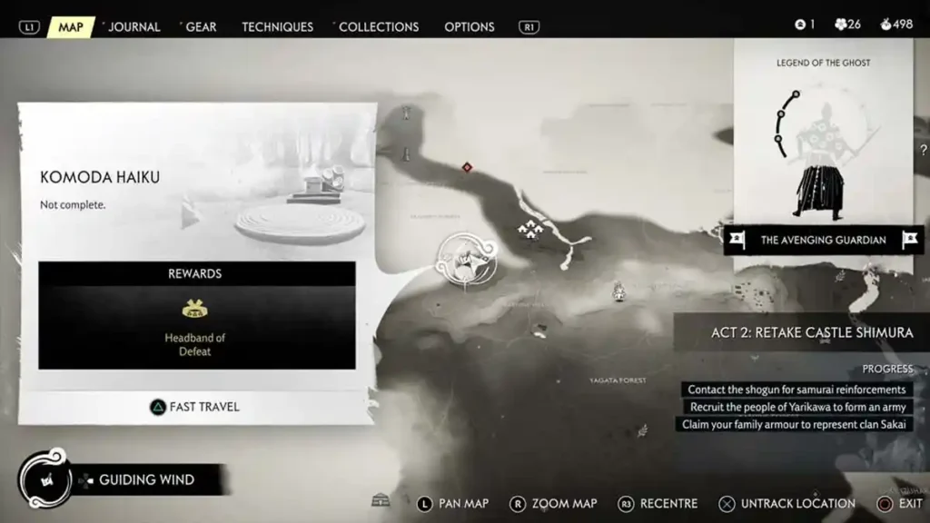  Komoda Haiku   map   Ghost of Tsushima | camzillasmomcom