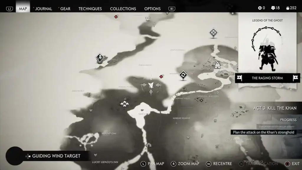  Kubara Haiku   map   Ghost of Tsushima | camzillasmomcom